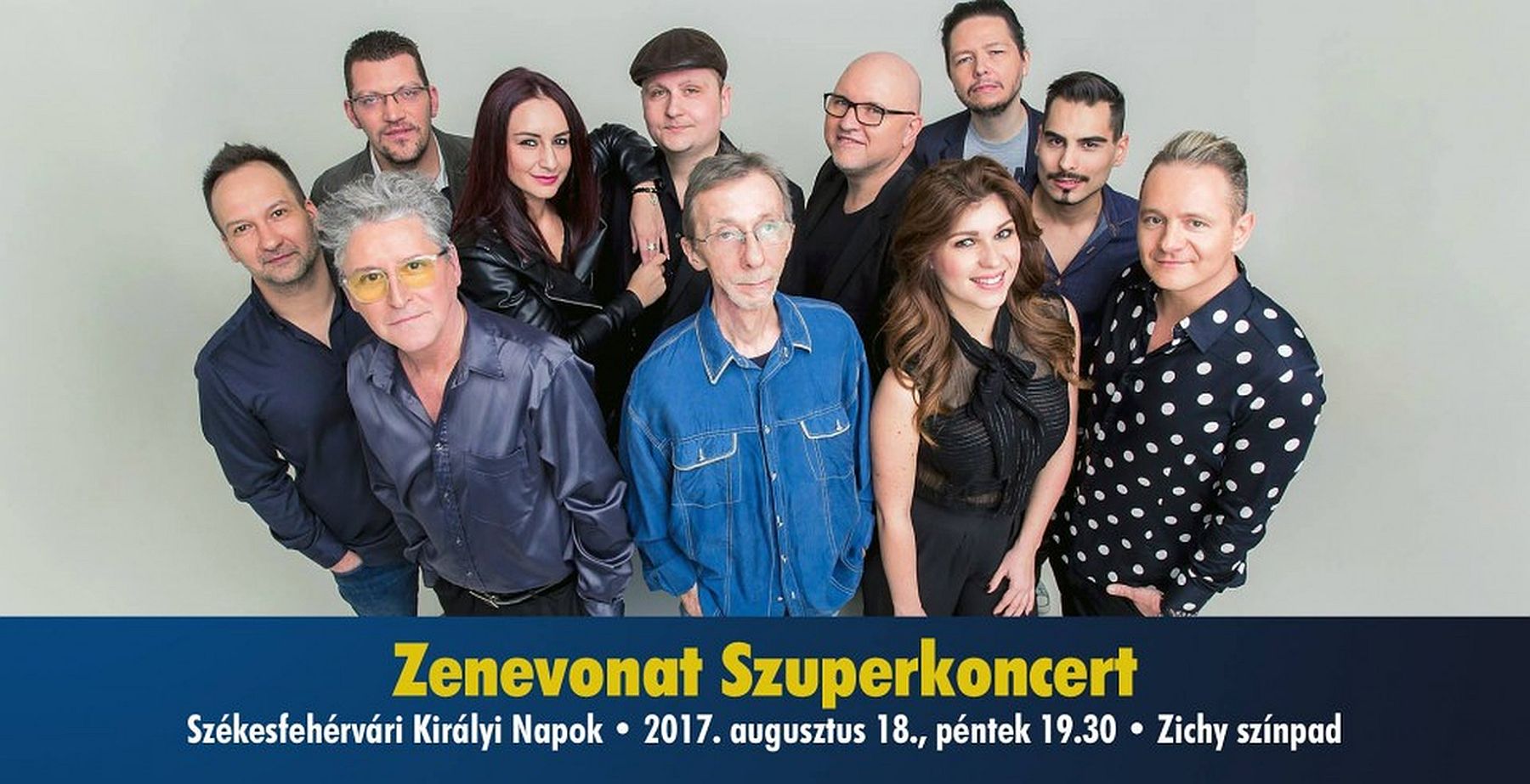 Zenevonat Szuperkoncert lesz a Zichy színpadon az LGT legnagyobb slágereivel